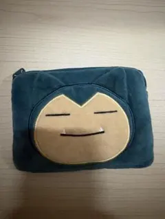 ポケモン カビゴン グッズ 2点セット ふわふわポーチ ぬいぐるみマスコット