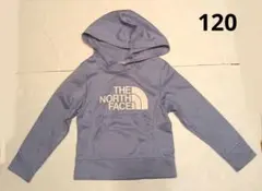 【120】キッズ　パーカー　長袖　THE NORTH FACE　フード付き　水色