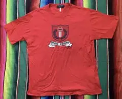 FRED PERRY Tシャツ レッド Lサイズ　セミヴィンテージTシャツのサムネイル