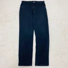 ジャーナルスタンダード◆ブラックストレートパンツ/ハイウエスト シンプル 派遣のサムネイル