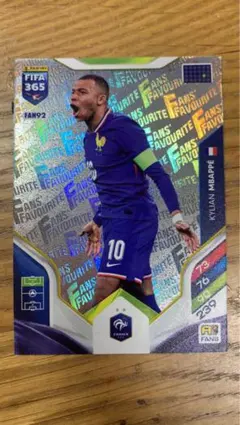 キリアンエムバペ Panini FIFA 365 FANSFAVOURITE