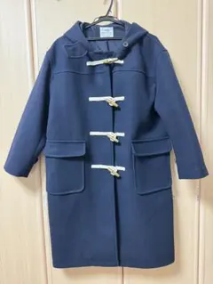coen ネイビー ダッフルコート Mサイズ