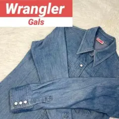 Wrangler Gals トップス　レディース　デニムシャツ　90s古着