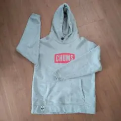 CHUMS グレー フード付きパーカー Lサイズ