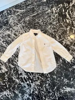 Polo Ralph Lauren ホワイト長袖シャツ　3/3T