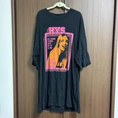 ヒステリックグラマー HG WOMAN BEAR オーバーサイズTシャツ 黒 - メルカリ