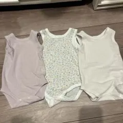 ベビー肌着 3枚セット サイズ80