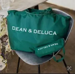 DEAN＆DELUCA　ビッグトートバッグ　グリーン