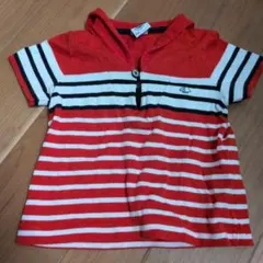 PETIT BATEAU 　プチバトー　キッズ　ポロシャツ　74センチ