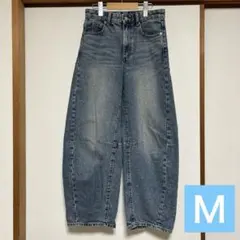 GU バレルレッグジーンズ　Ｍ