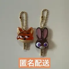 ズートピア　アイスキャンディーチャーム　ニック　ジュディ　ガチャガチャ