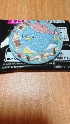 ☆匿名配送 刺繍缶バッジ タキシードサム