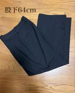 タック ワイドパンツ