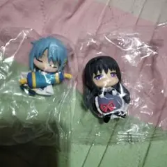 魔法少女まどかマギカさやか＆ほむらフィギュア2体セット 未開封