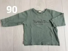 プティマイン 恐竜プリント　トレーナー　ロンT