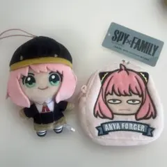SPY×FAMILY スパイファミリー　アーニャ マスコット　ぬいぐるみ　ポーチ