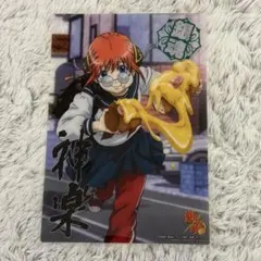 銀魂 ジャンボカードダス クリコレクション クリアカード 神楽 グラ