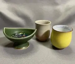湯飲みと小鉢の3点セット