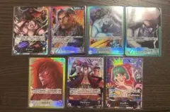 ワンピースカード　リーダーパラレル7種セット