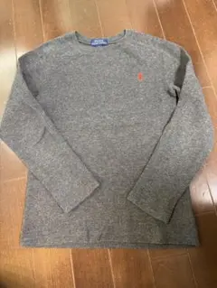 ラルフローレン ボーイズ　キッズ　ワッフルTシャツ 長袖　7(130)