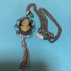 WHITING & DAVIS カメオネックレス