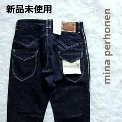 セ*リ様 mina perhonen always デニムパンツ 34 楽天市場】【濃紺/加工モデル】mina perhonen 【always ロール