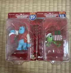 Disney クリスマスオーナメント　ハッピーくじ　サリー　マイク