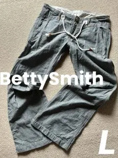 BettySmith ダンガリー ワイドパンツ L 日本製のサムネイル