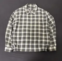 Yves Saint Laurent チェック柄ジップアップブルゾンのサムネイル