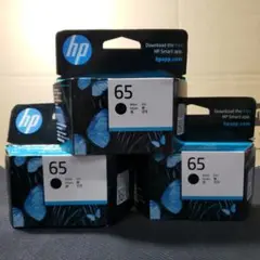 G071 HP 65 純正 インクカートリッジ ブラック 黒　 3セット