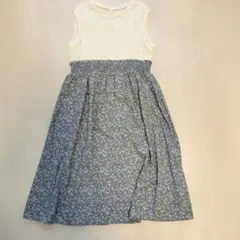 花柄ノースリーブワンピース 140