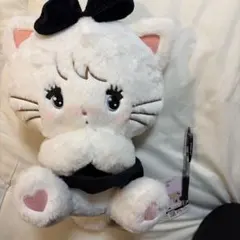 mikko BLACK RIBBONBIGぬいぐるみ　ムースちゃん