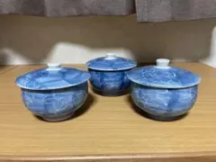蓋付き湯呑茶碗　3個セット