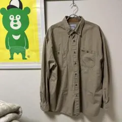 Carhartt ベージュ ワークシャツ XL