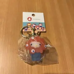 【限定色】サンリオ 大阪関西万博 クリアミャクミャク ハローキティーキーホルダー
