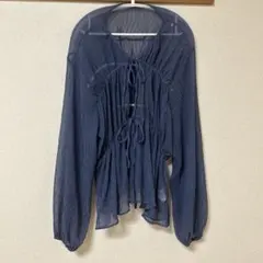 レトロガール　シアーカーディガンのサムネイル