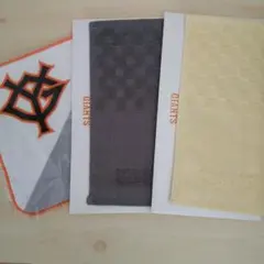 GIANTS 　ミニタオル ハンカチ　　３点セット
