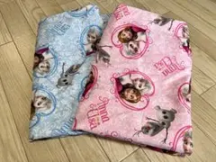 アナと雪の女王⭐︎布団カバー シングル　ピンク　ブルー２枚セットのサムネイル