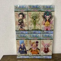 ★ワンピース ワールドコレクタブルフィギュア ワノ国6 全6種のサムネイル