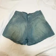 レイカズン　薄手デニムショートパンツ　バルーンのサムネイル