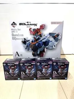一番くじ 機動戦士ガンダム　GQuuuuuuX A賞・D賞4種コンプ・G賞