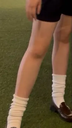 ホワイトルーズソックス