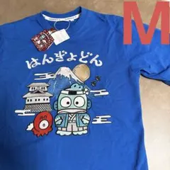 【新品未使用】タグ付き　サンリオ　ハンギョドン　和柄　刺繍Tシャツ　サイズM