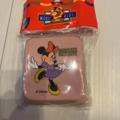 Disneyディズニー ミニーマウス コンタクトケース（リップケース付き）ピンク