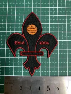 アイロンワッペン ツエーゲン金沢 刺繍