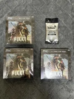 勝利の女神NIKKE 非売品 3周年記念バッジ4種 X当選者 - メルカリ