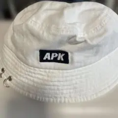 APK バケットハット ホワイト リング付きのサムネイル