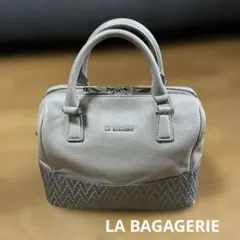 ラバガジェリー LA BAGAGERIE レザー×メッシュ2Wayボストンのサムネイル