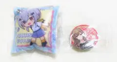 【新品】にじさんじ×くら寿司　クッションチャーム　缶バッチ　葉加瀬冬雪　フレン