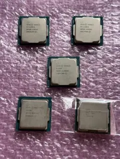 Intel CPU 8個セット（ジャンク） 詳細ご覧ください - メルカリ